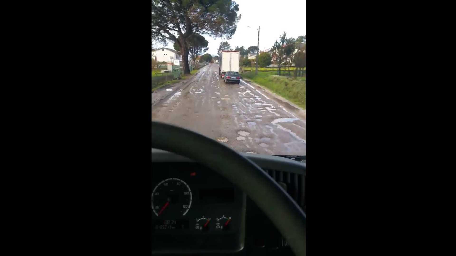 Vídeo de estrada portuguesa torna-se viral