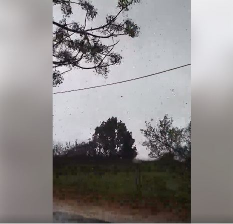 Vídeo mostra força do tornado no Algarve