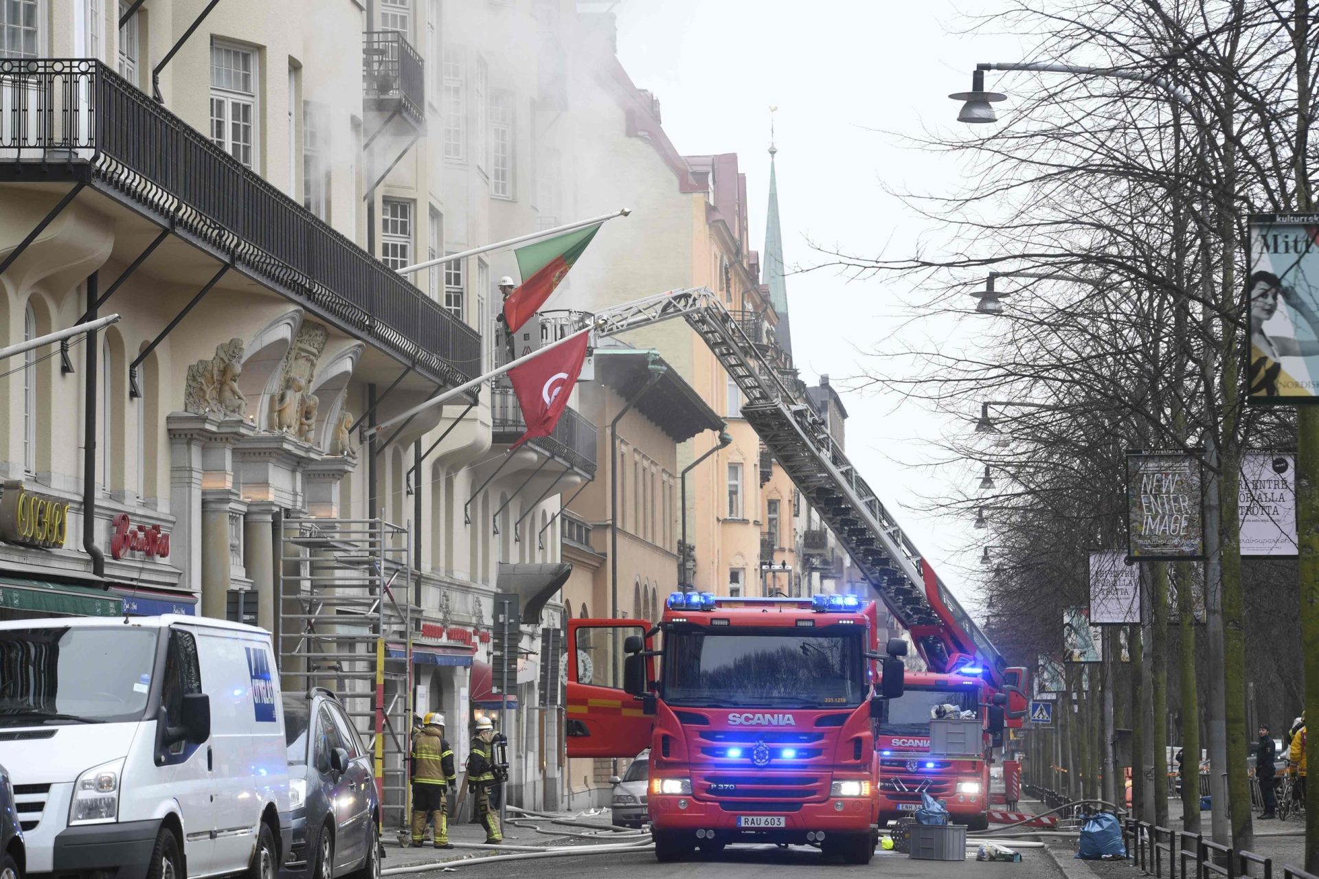 Suécia. Incêndio na embaixada portuguesa foi provocado por “homem muito perturbado”