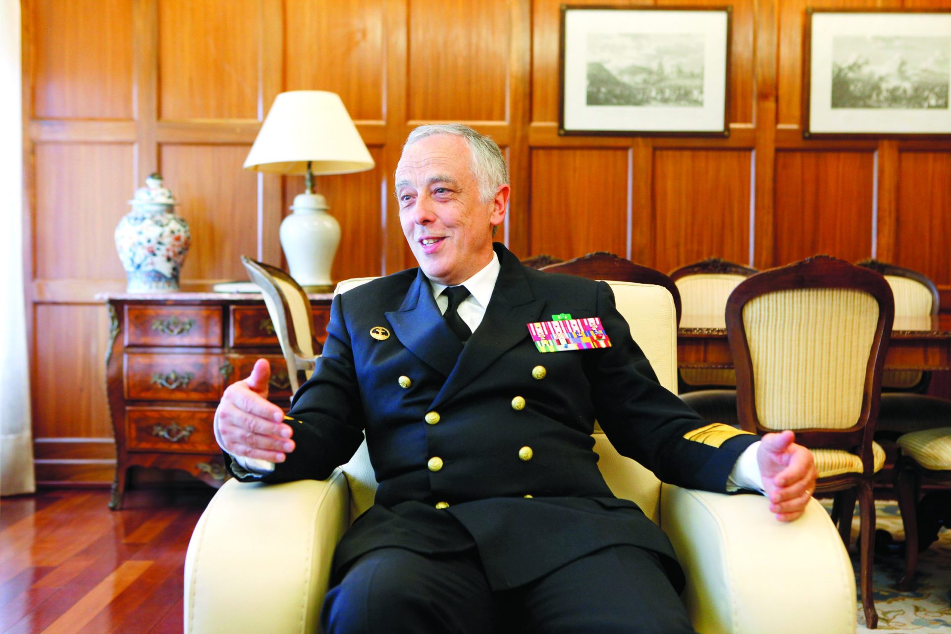 Almirante Silva Ribeiro: ‘Está na altura de relançar o debate sobre o serviço cívico e militar’