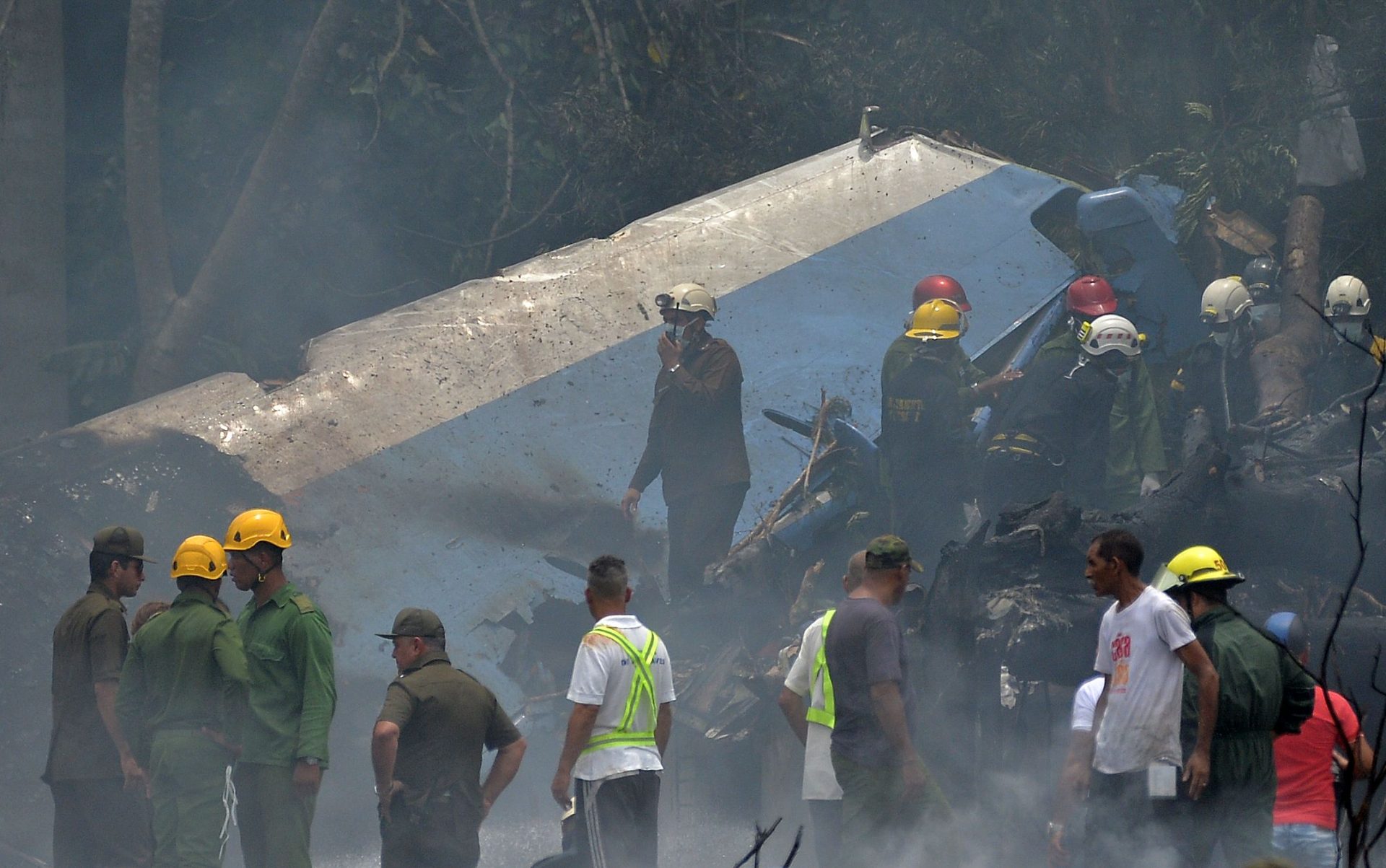 As primeiras imagens da queda do avião em Cuba | Fotogaleria