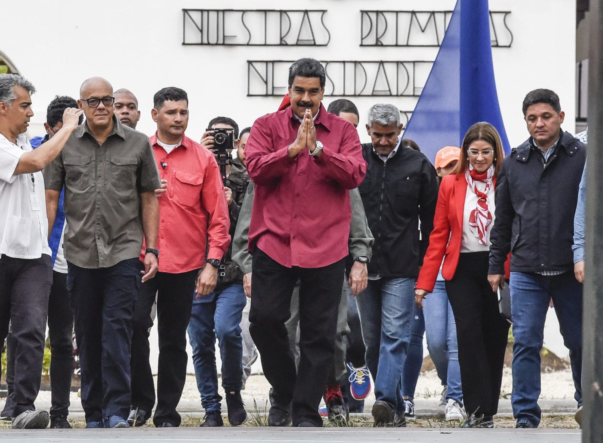 Eleições na Venezuela. Maduro já votou