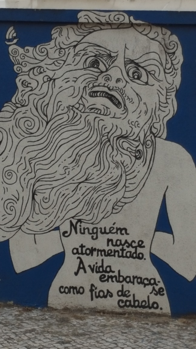 «Ninguém nasce atormentado. A vida embaraça-se como fios de cabelo.»