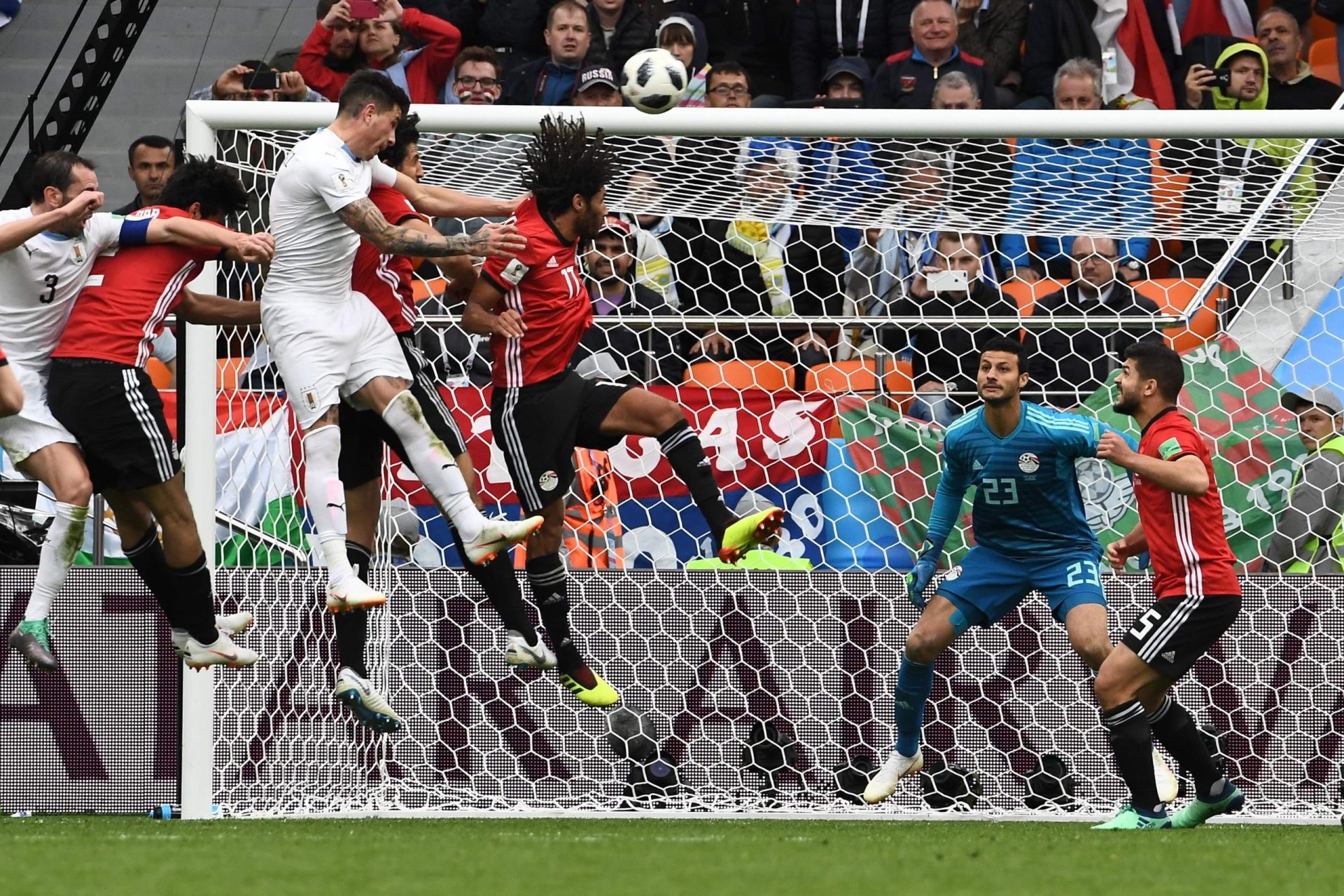 Mundial 2018. Uruguai bate Egito por uma bola a zero
