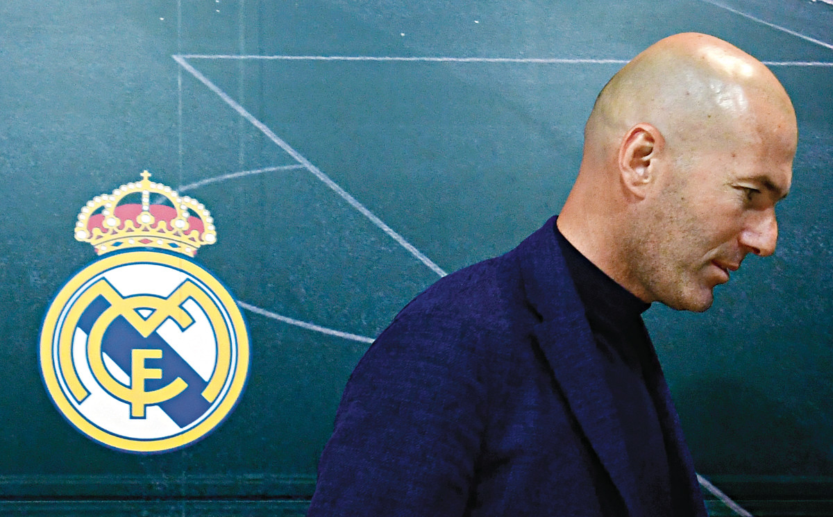 Zidane. Adeus surpresa  após dois anos e meio de história