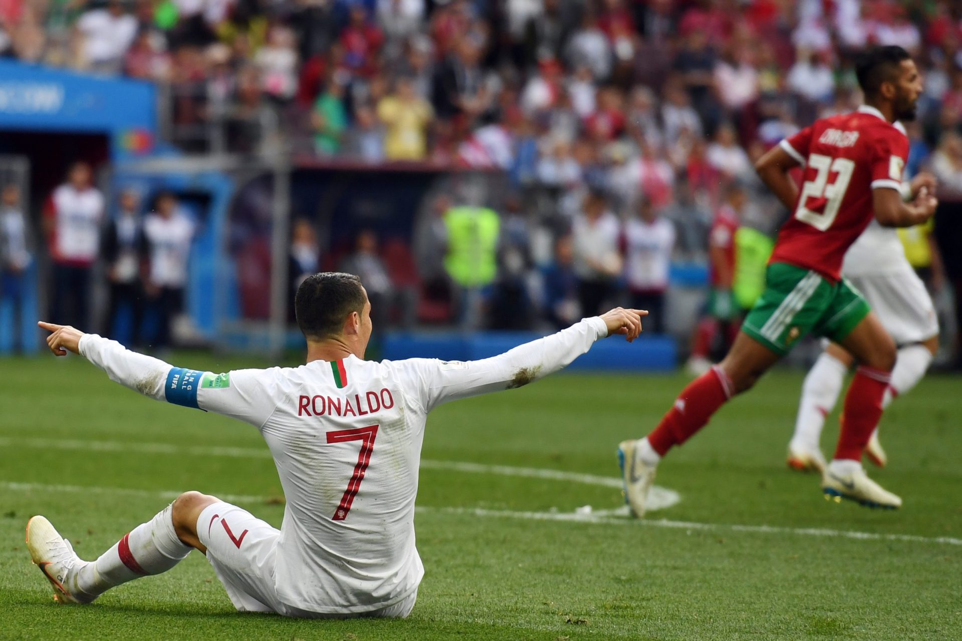 Portugal vence Marrocos por uma bola a zero