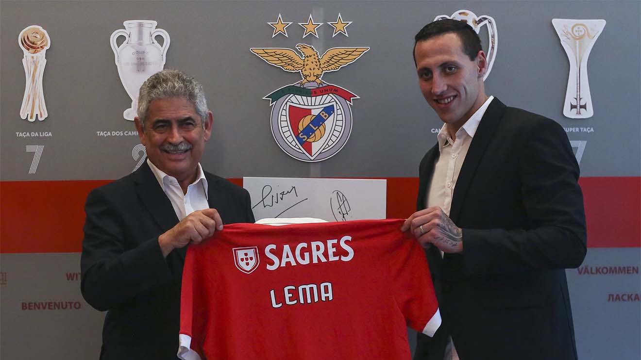 Oficial. Cristián Lema é o novo reforço do Benfica