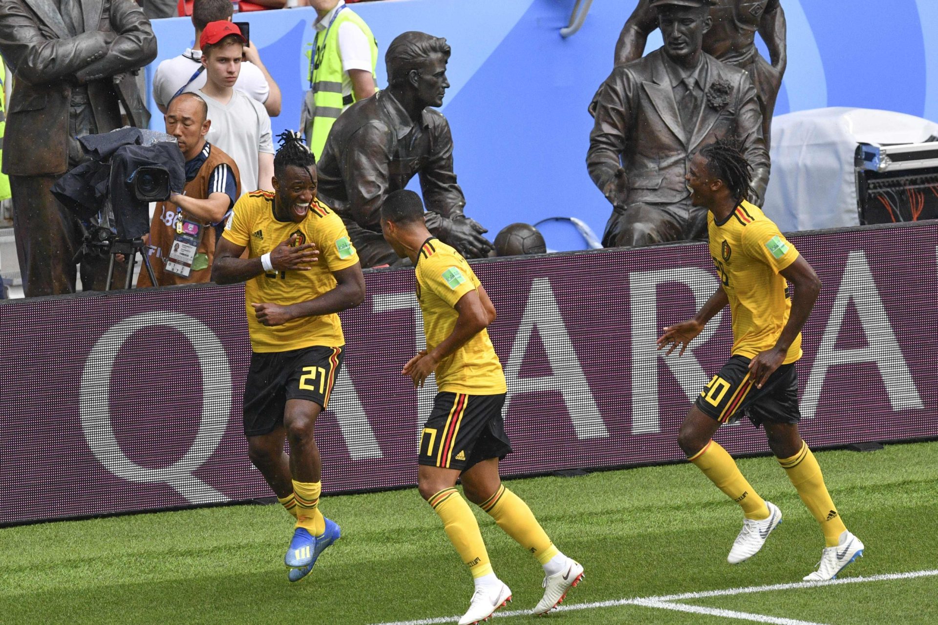 Bélgica goleia Tunísia por 5-2