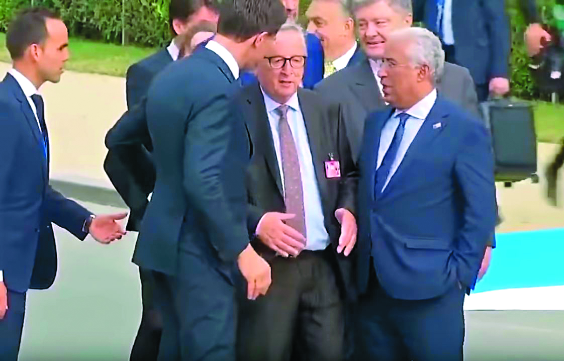 Jean-Claude Juncker. Um estranho caso de ciática