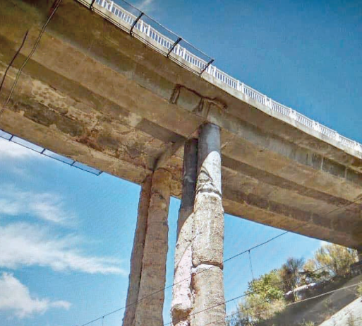 Viaduto em Lisboa degradado. Há risco de segurança? | Foto
