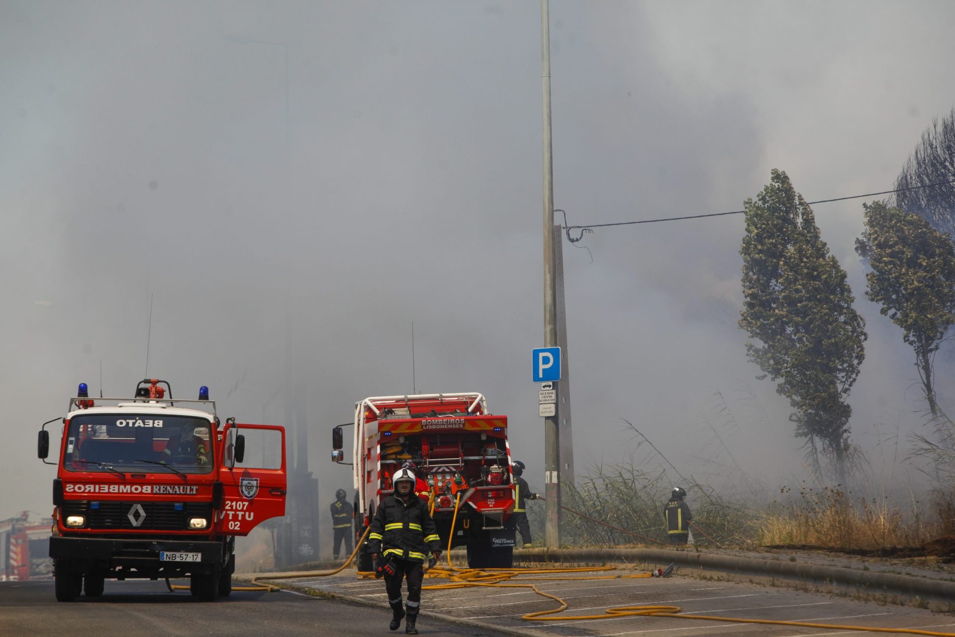 Incêndio na Guarda lavra &#8220;em zona inacessível&#8221;