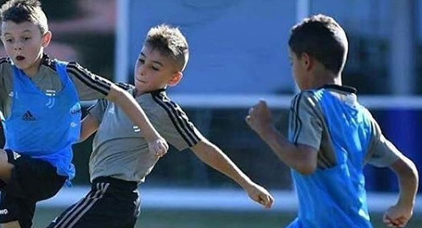 Cristianinho segue os passos do pai e também ele já treina pela Juventus | FOTOS