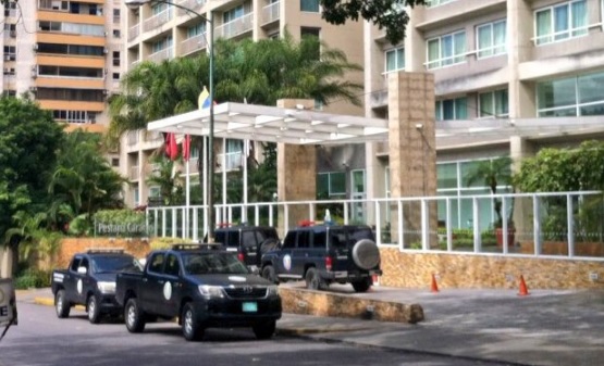 Hotel português evacuado em Caracas