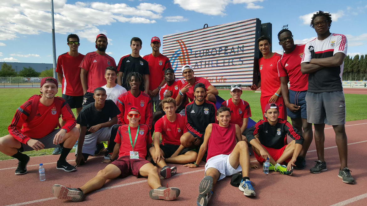 Benfica conquista título europeu de atletismo em sub-20