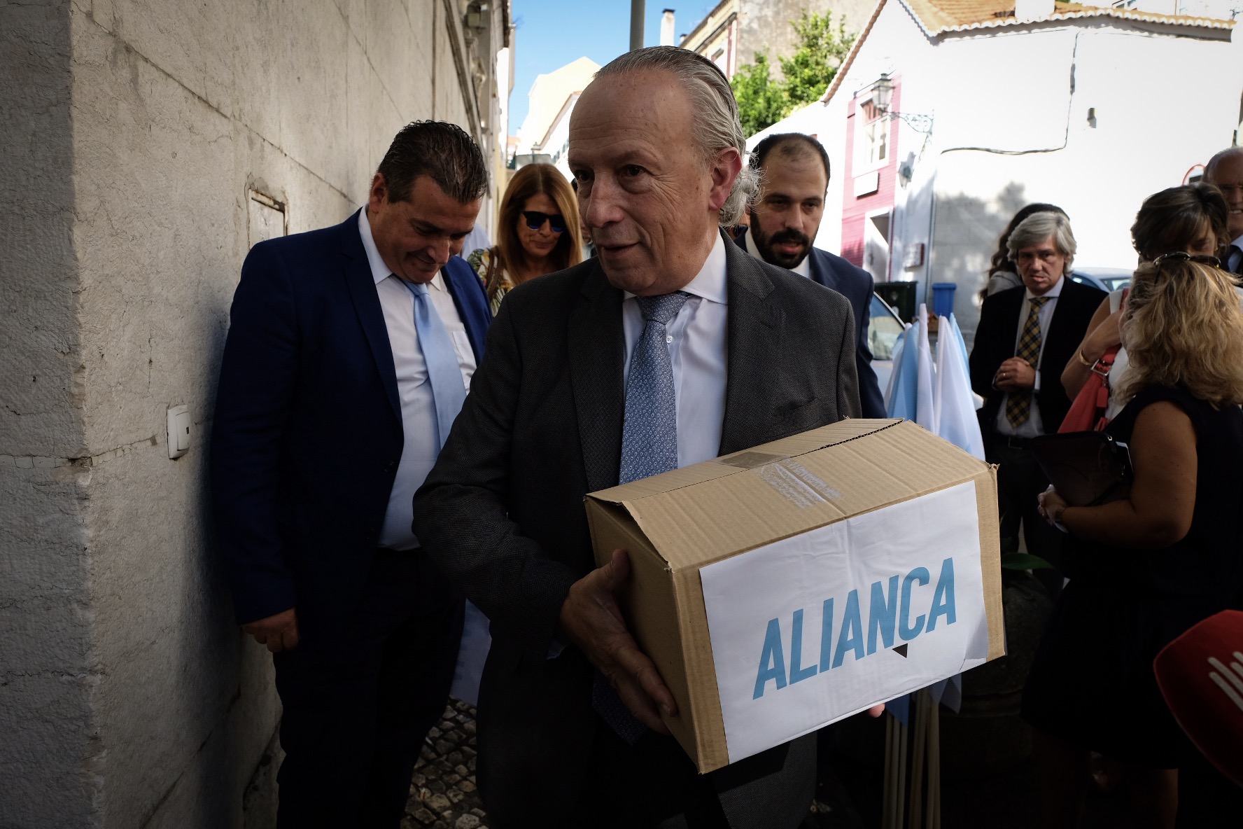 Santana Lopes: “A aliança não quer ser sucessora de nenhum partido”
