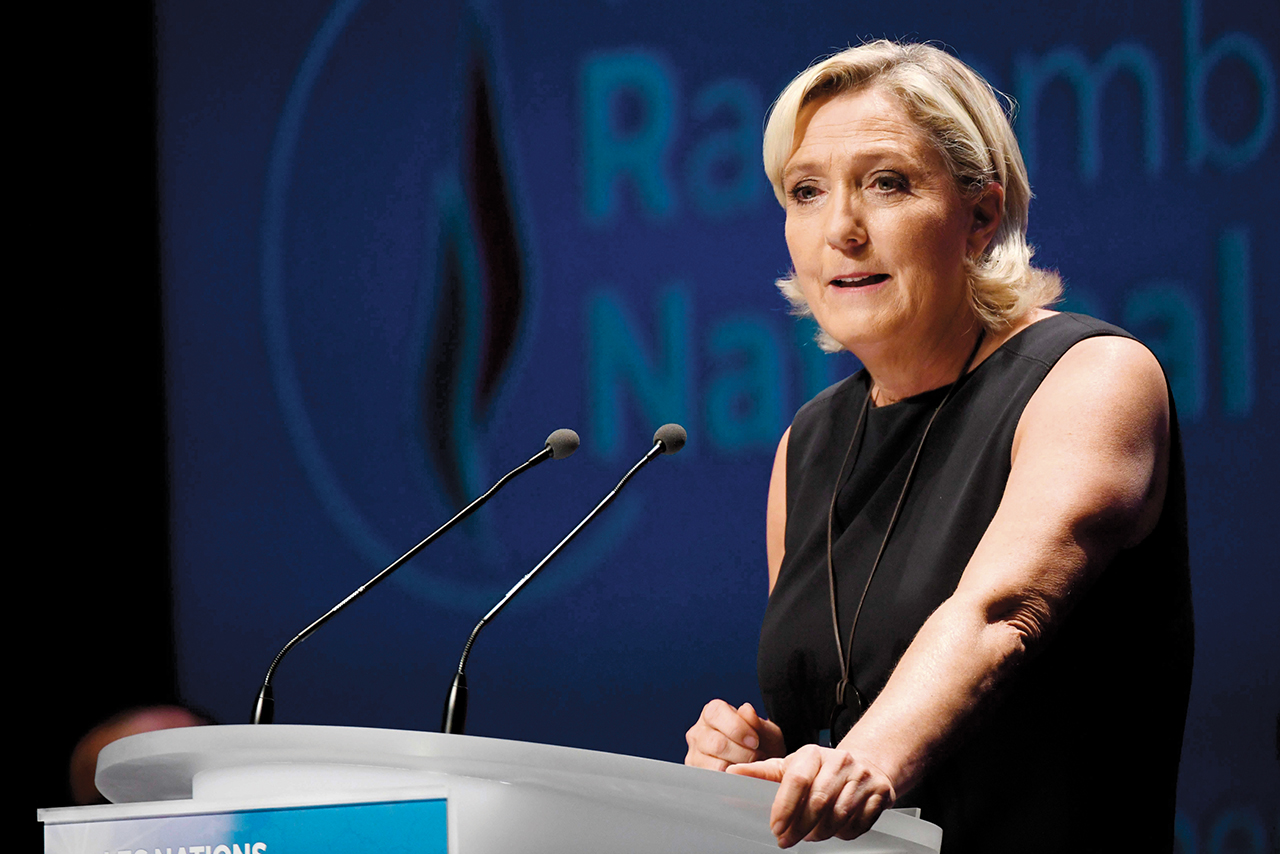 Le Pen diz não a teste psiquiátrico