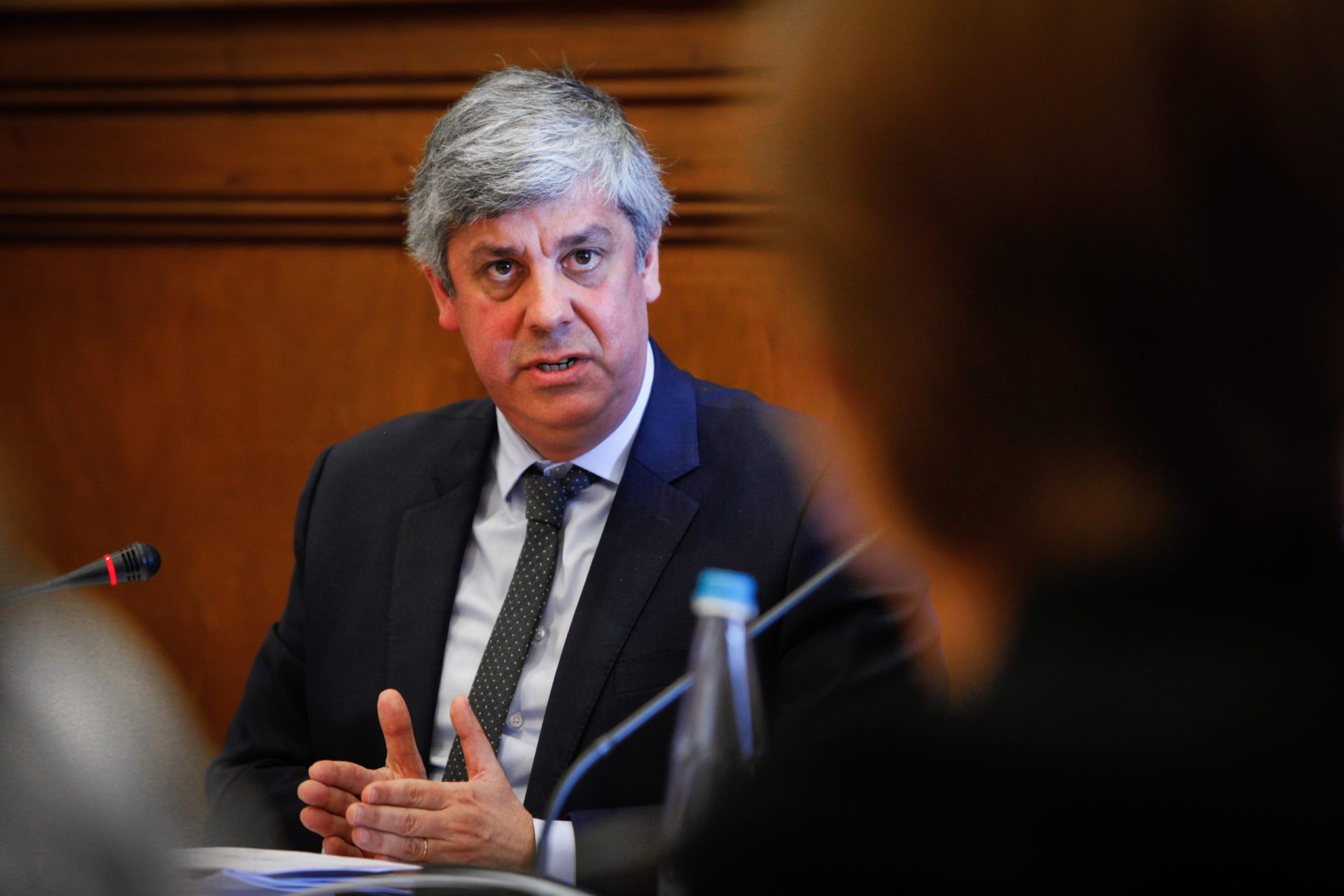 Mário Centeno garante que Portugal está a cumprir as metas orçamentais