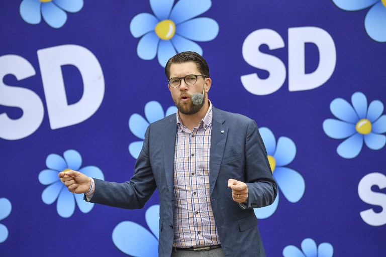 Extrema-direita poderá ser a segunda força política na Suécia