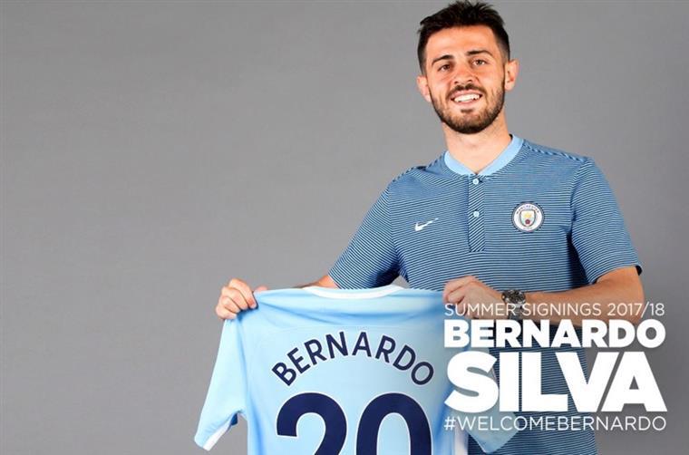 Bernardo Silva renova contrato com o Manchester City até 2025