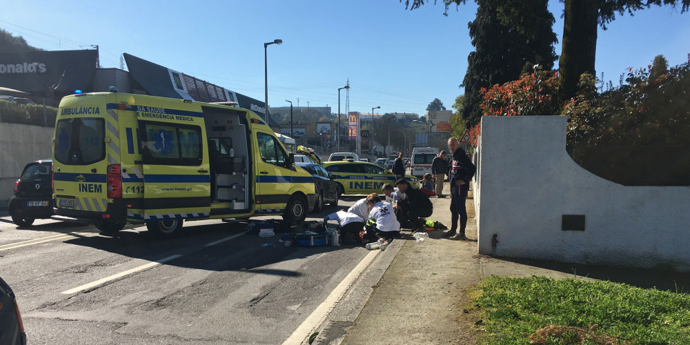 Homem morre atropelado em Guimarães