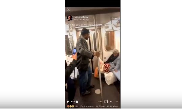 Idosa foi agredida no metro e passageiros filmaram ataque sem nunca intervir | Vídeo