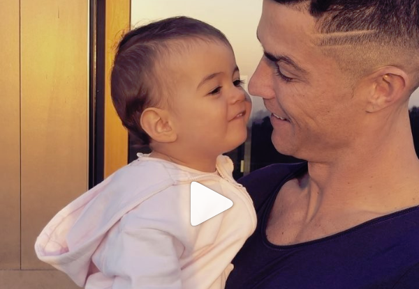 Georgina Rodríguez volta a partilhar momento entre Ronaldo e filha | VÍDEO