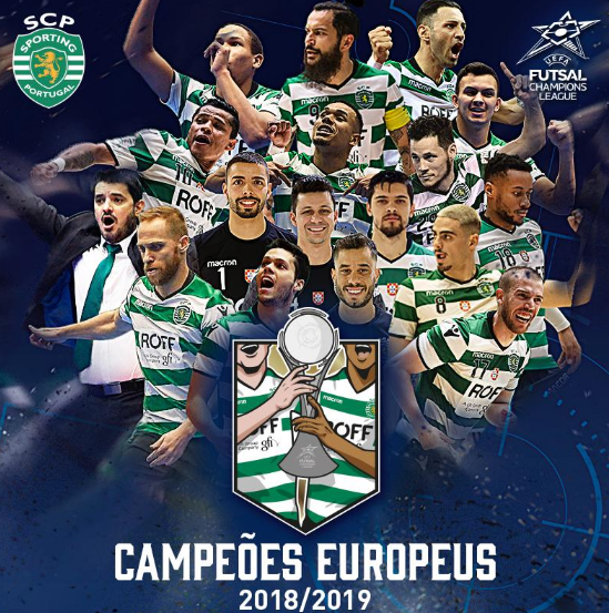 Futsal. Sporting sagra-se campeão da Europa pela primeira vez