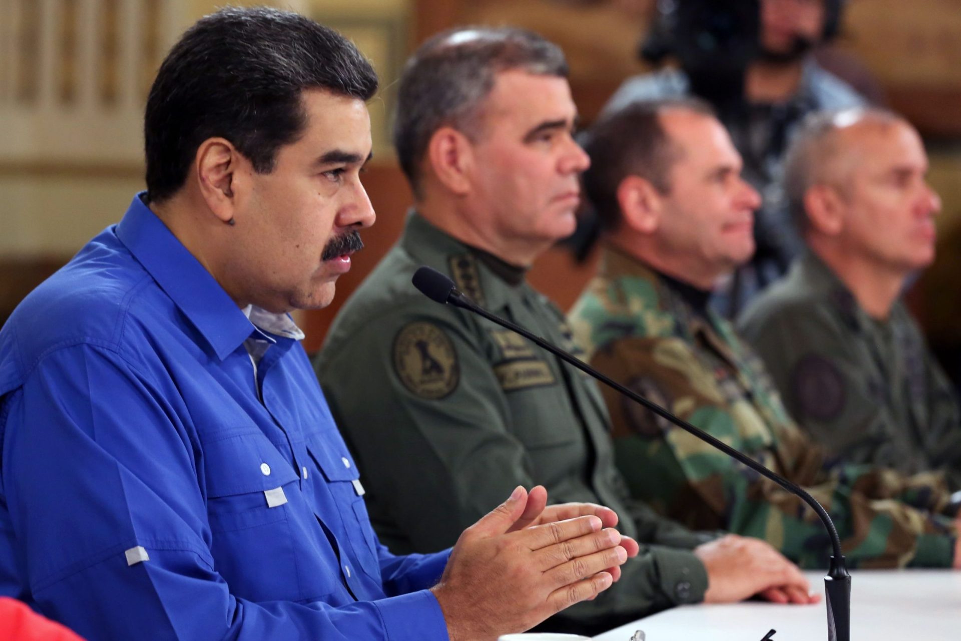 Nicolás Maduro: &#8220;Chamo as FAB a unirem-se cada vez mais ao povo e à lealdade absoluta&#8221;