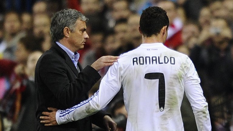 Cristiano Ronaldo pede Mourinho na Juventus