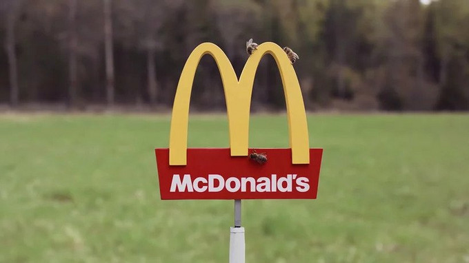 O McDonald’s mais pequeno do mundo abriu na Suécia. E tem clientes muito especiais