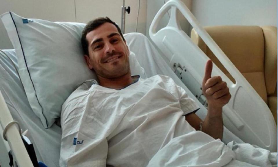 Mulher de Casillas prevê que guarda-redes receba alta na segunda-feira