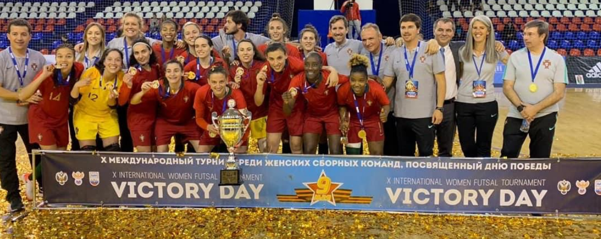 Futsal. Seleção portuguesa feminina venceu Torneio da Vitória