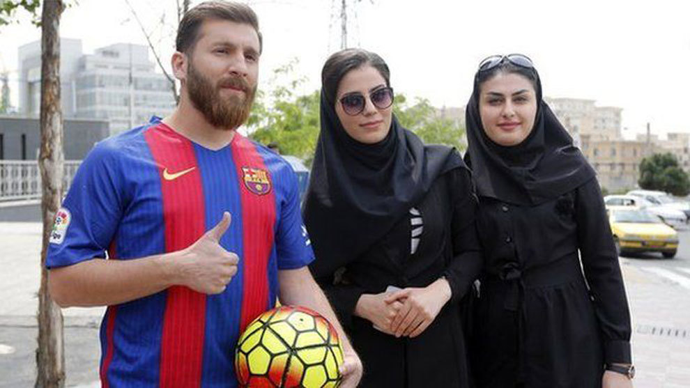 Reza Paratesh nega que se tenha feito passar por Messi para ter relações sexuais