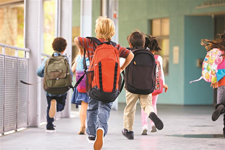 Ministério da Educação quer reduzir o peso nas mochilas escolares