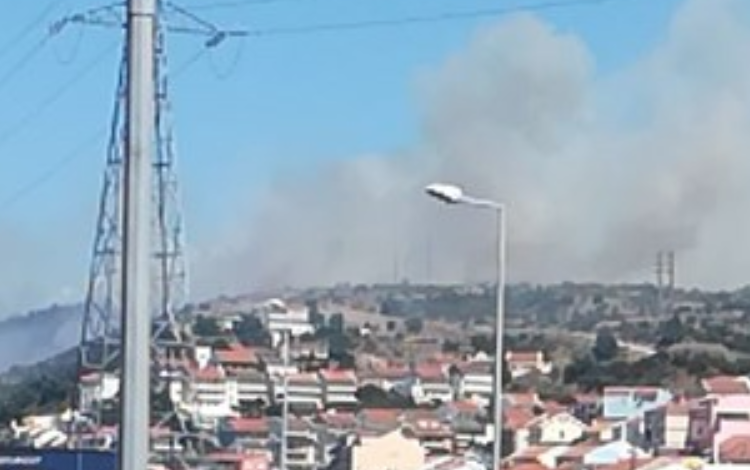 Incêndio em Odivelas leva à mobilização de 114 operacionais e um meio aéreo