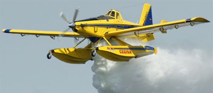 Avião de combate a incêndios sofreu acidente em Tavira