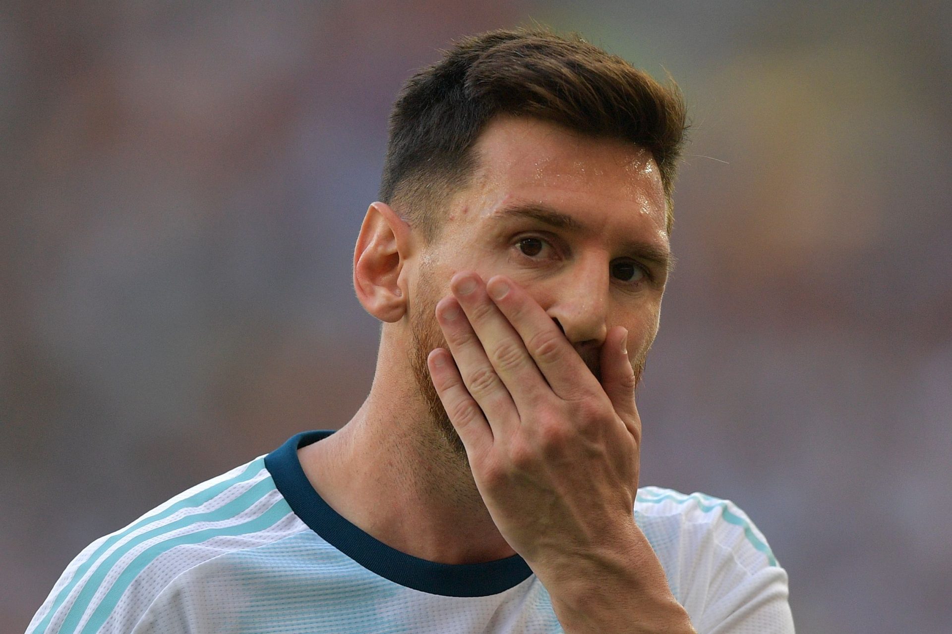 Lionel Messi rejeita medalha de bronze da Copa América