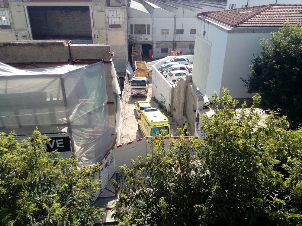 Operário morre num acidente de trabalho em Guimarães