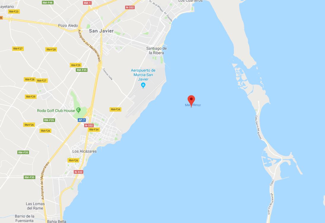 Instrutor de voo e aluna morrem em queda de avião da Força Aérea espanhola no Mar Menor