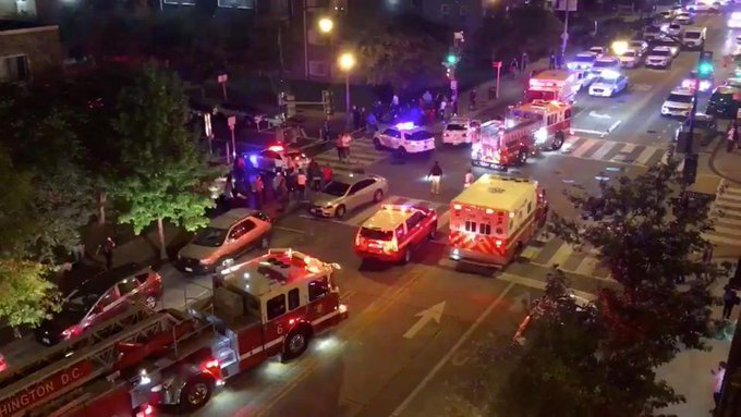 Dois tiroteios em Washington fazem uma vítima mortal e oito feridos