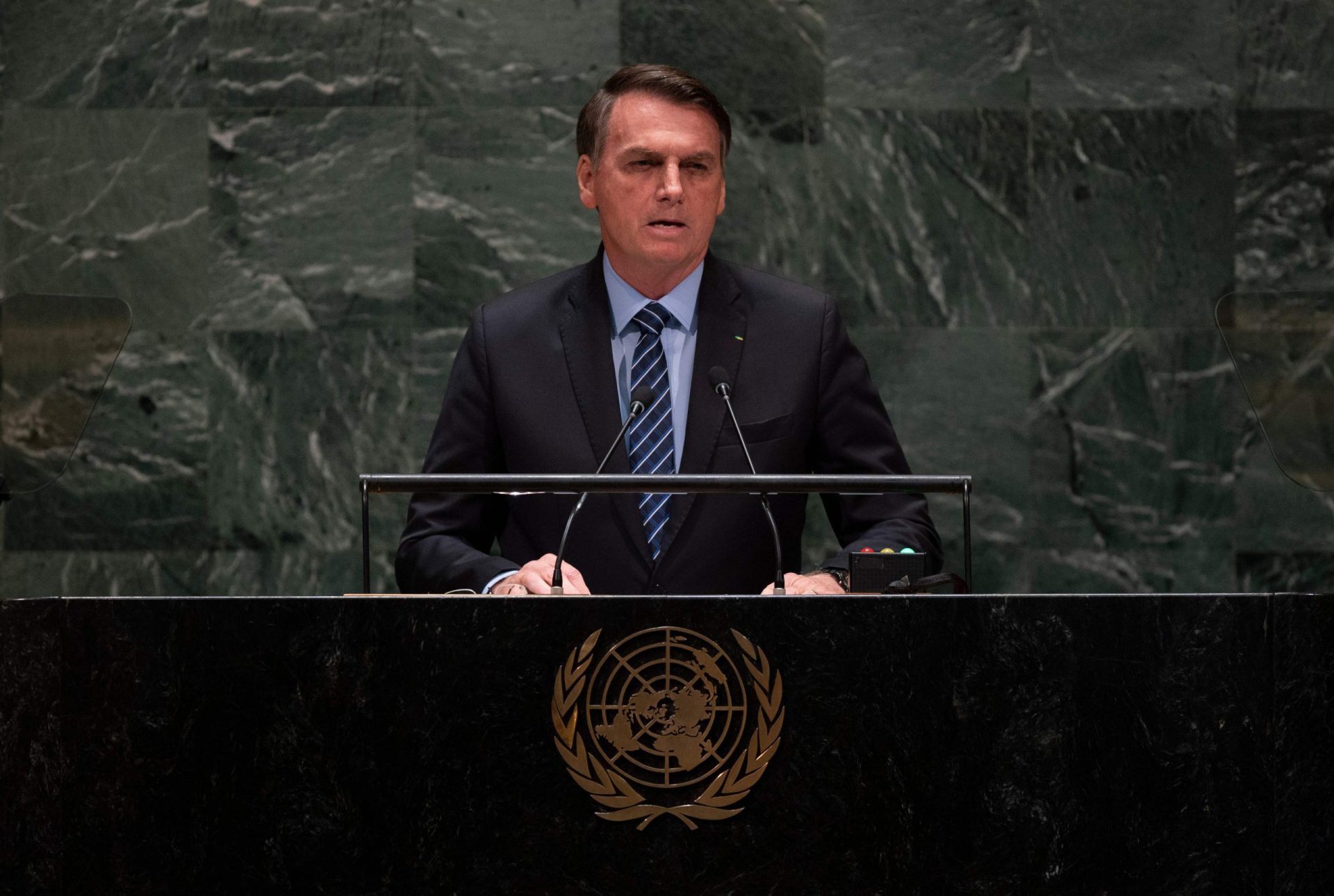 Bolsonaro não teve direito a salva de palmas na Assembleia Geral da ONU