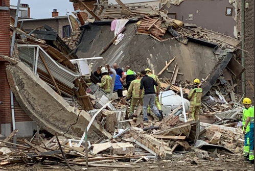 Explosão em Antuérpia provoca colapso de três edifícios