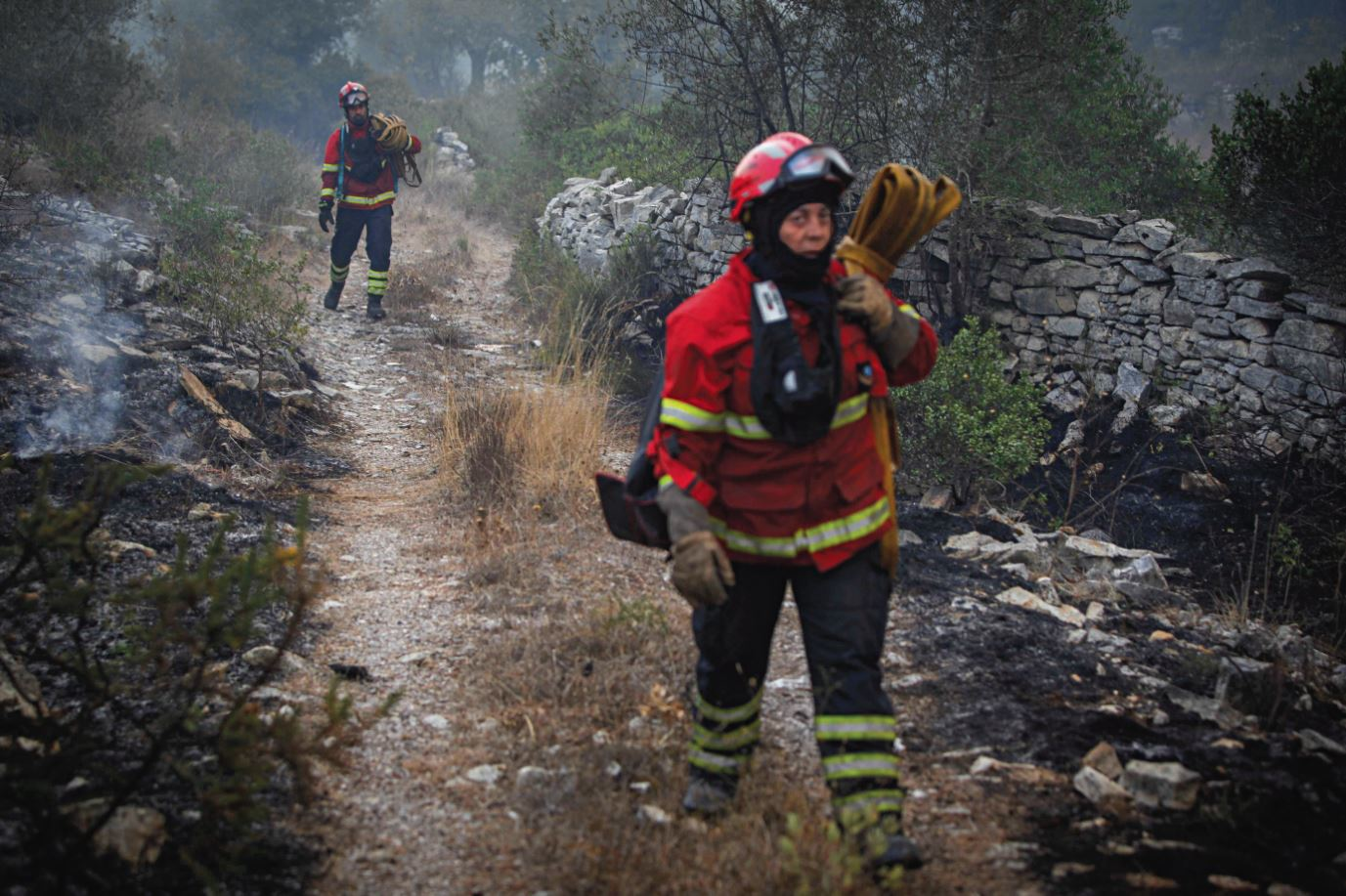 Número de operacionais nos incêndios em Castro Daire sobe para mais de 450