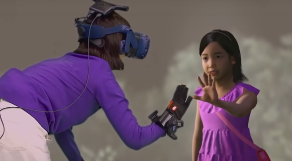 Mãe reencontra filha que morreu aos 7 anos em experiência de realidade virtual | VÍDEO