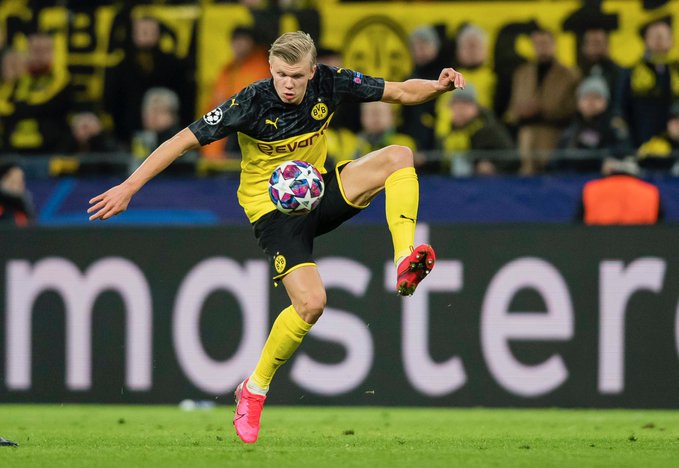 Liga dos Campeões. Dortmund vence PSG com bis de Haaland