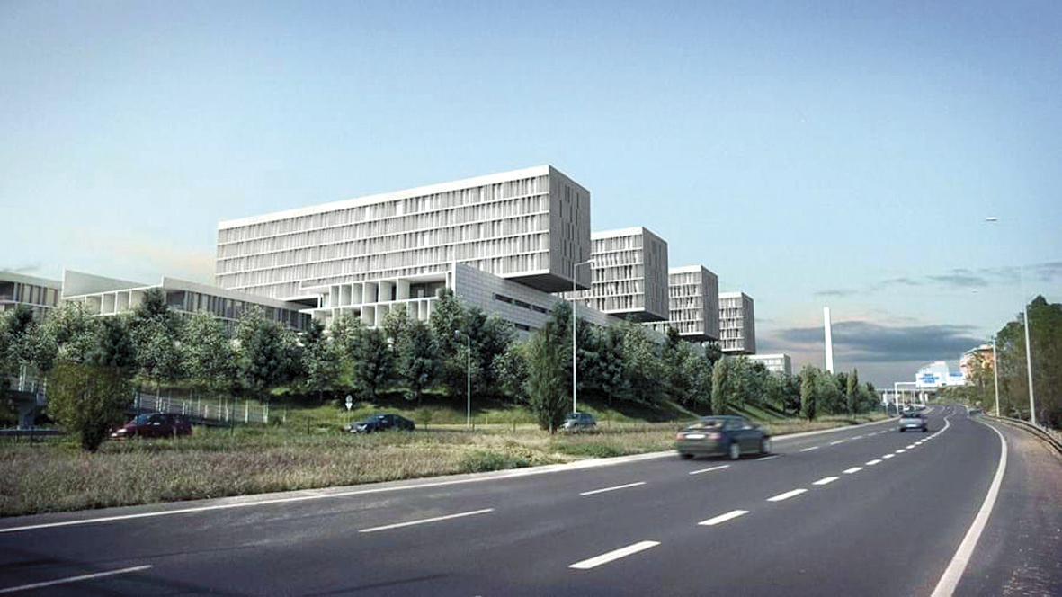 Novo hospital de Lisboa derrapa