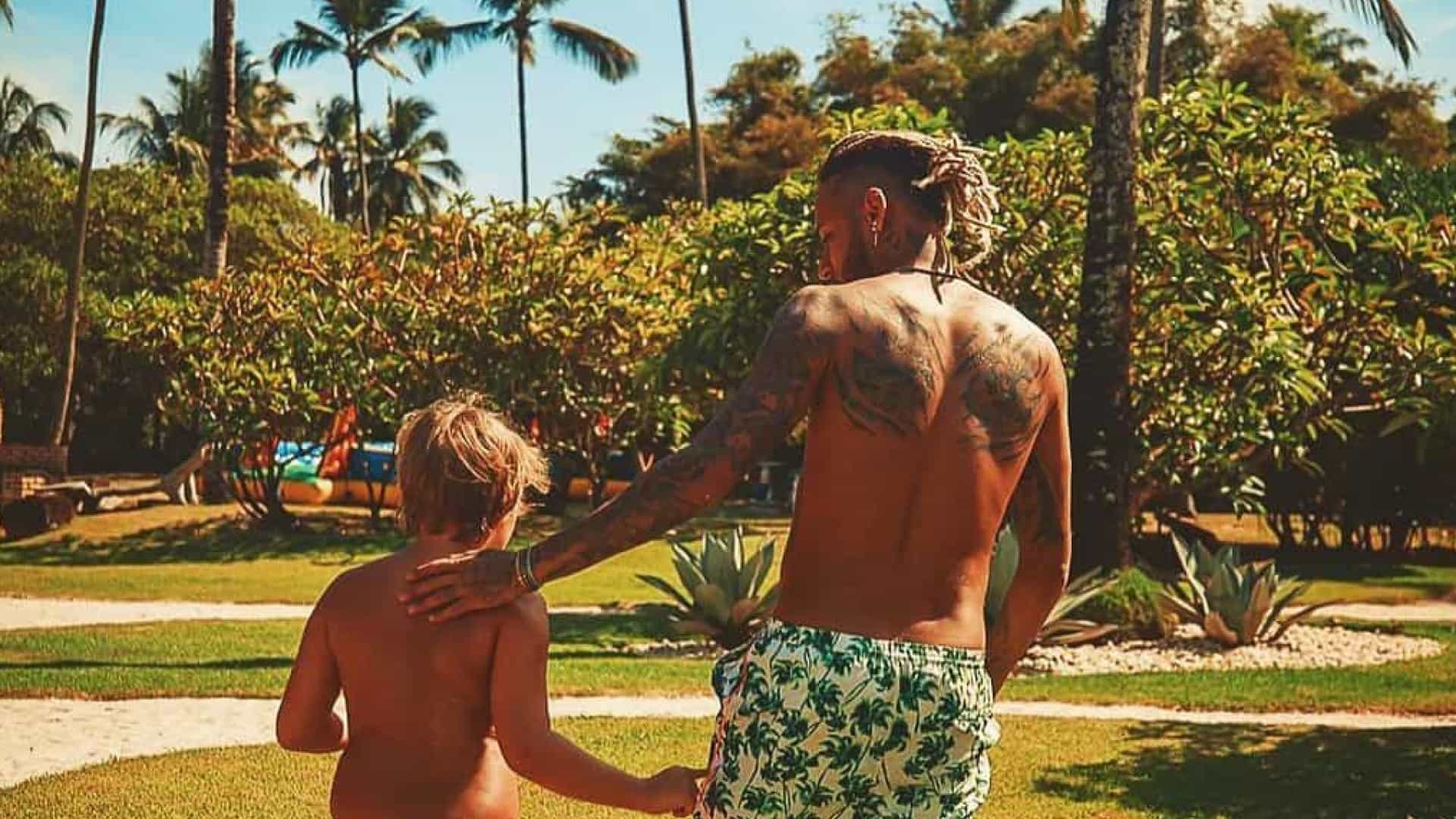 Marido da mãe do filho de Neymar deixa mensagem ao futebolista