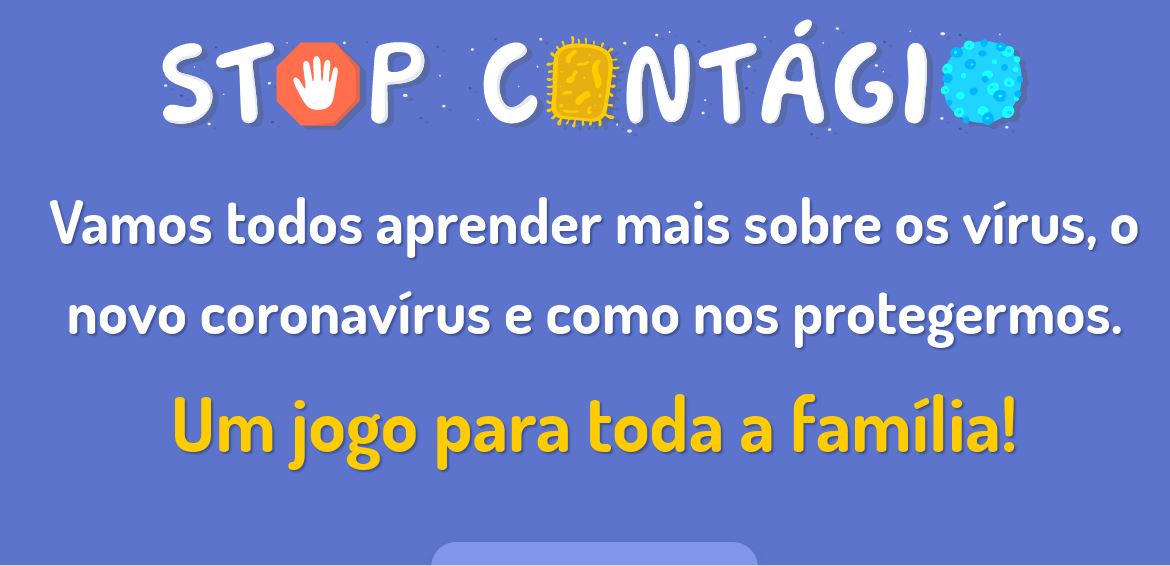 DGS promove jogo online sobre o coronavírus. ‘Stop contágio’