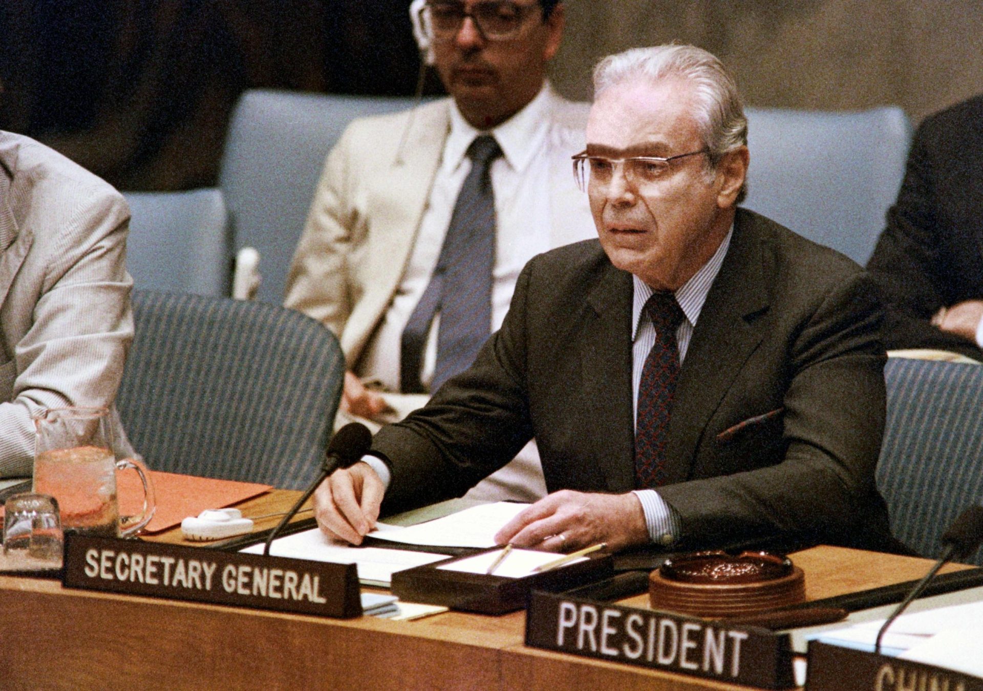 Morreu antigo secretário-geral da ONU Javier Pérez de Cuéllar