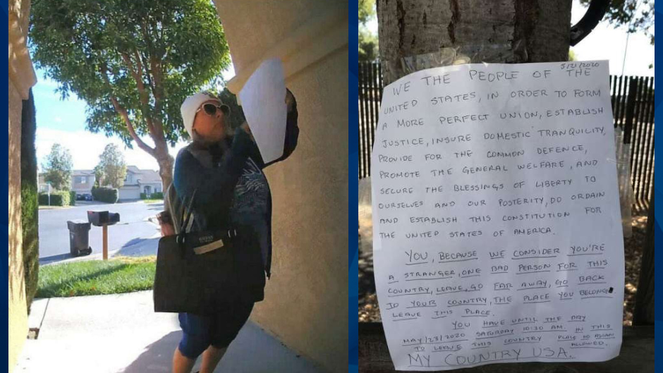 Mulher detida por espalhar cartas xenófobas em casas de americanos com origem asiática: “Vai para longe”